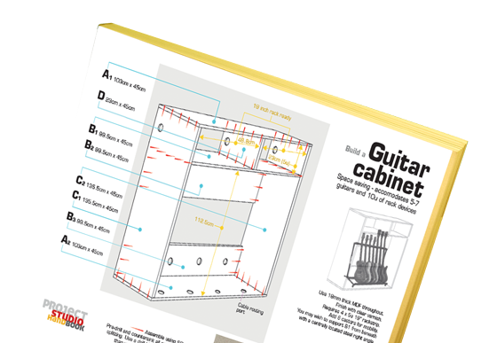 build a guitar cabinet plan