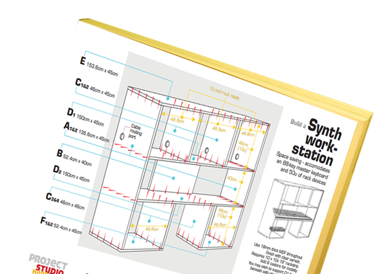 build a synth workstation plan